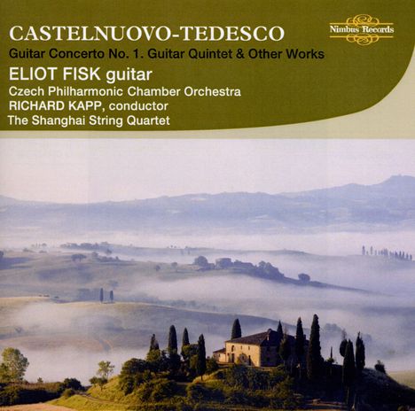 Mario Castelnuovo-Tedesco (1895-1968): Gitarrenkonzert Nr.1, CD