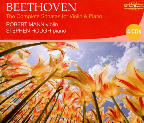 Ludwig van Beethoven (1770-1827): Violinsonaten Nr.1-10, 4 CDs