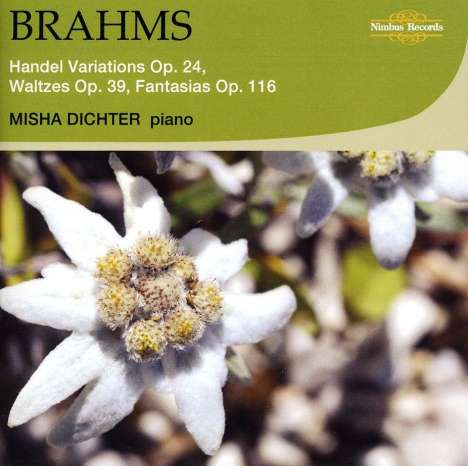 Johannes Brahms (1833-1897): Händel-Variationen op.24, CD