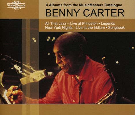 Benny Carter (1907-2003): 4 Albums From The Music Masters Catalogue, 4 CDs