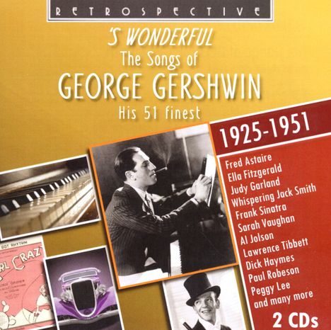 The Songs Of George Gershwin: 'S Wonderful, 2 CDs