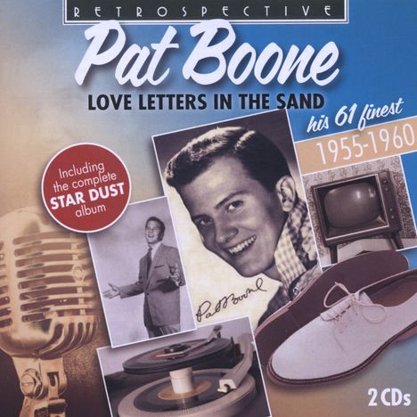 Pat Boone: Love Letters In The Sand: His 61 Finest, 2 CDs