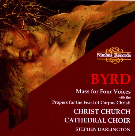 William Byrd (1543-1623): Mass for 4 Voices, CD