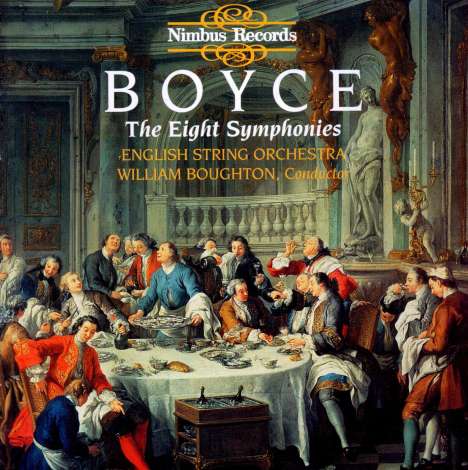 William Boyce (1711-1779): Symphonien op.2 Nr.1-8, CD