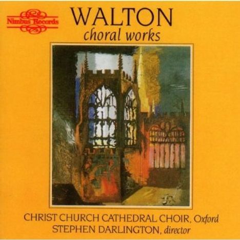 William Walton (1902-1983): Geistliche Chormusik, CD