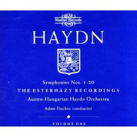 Joseph Haydn (1732-1809): Symphonien Nr.1-20, 5 CDs