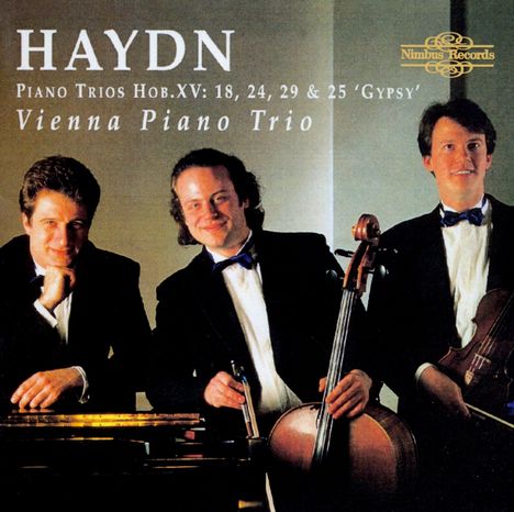 Joseph Haydn (1732-1809): Klaviertrios H15 Nr.17,24,25,29, CD