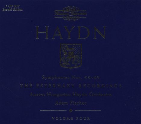 Joseph Haydn (1732-1809): Symphonien Nr.55-69, 5 CDs