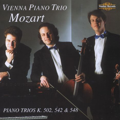 Wolfgang Amadeus Mozart (1756-1791): Klaviertrios Nr.2-4 (KV 502,542,548), CD