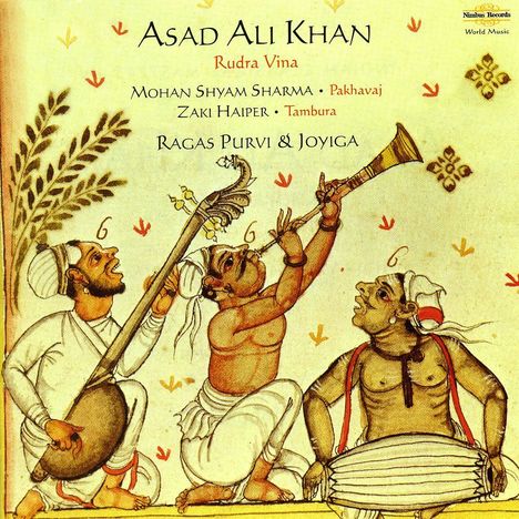 Asad Ali Khan: Ragas Purvi &amp; Joyiga, CD