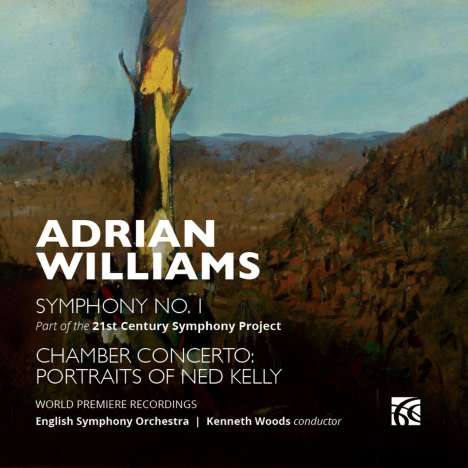 Adrian Williams (geb. 1956): Symphonie Nr.1, CD