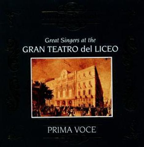Great Singers at the Gran Teatro del Liceo, CD