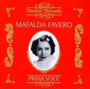 Mafalda Favero singt Arien, CD