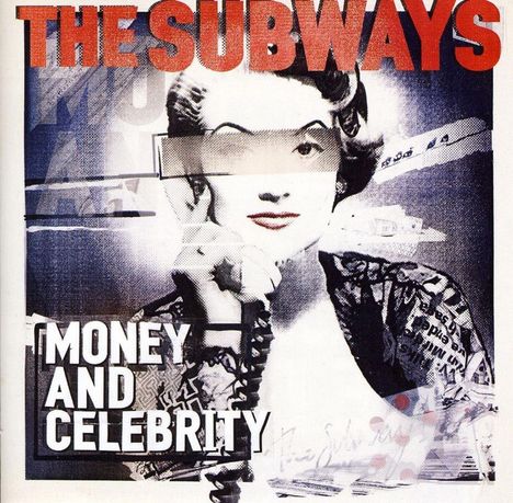 The Subways: Money &amp; Celebrity (Red/White Split Colored), LP