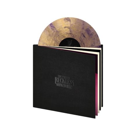 The Pretty Reckless: Going To Hell (Deluxe Bookpack Edition) (Gold + Purple Marble Vinyl), LP