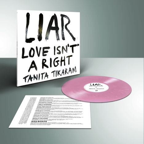 Tanita Tikaram: LIAR (Love Isn't A Right) (Limited Edition) (Pink/Red Vinyl), LP
