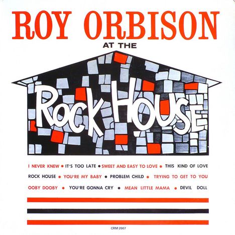 Roy Orbison: At The Rock House (140g) (Limited-Numbered-Edition) (Colored Vinyl), LP