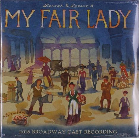 Filmmusik: My Fair Lady (2018 Broadway Cast Recording), 2 LPs