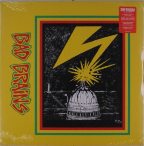 Bad Brains: Bad Brains (remastered) (Exclusive Indie Edition) (Transparent Red Vinyl), LP