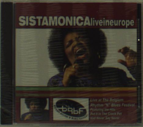 Sista Monica: Live In Europe, CD