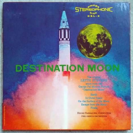 Filmmusik: Destination Moon, CD