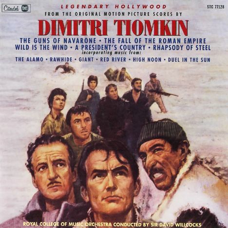 Legendary Hollywood: The Original Motion Picture Scores By Dimitri Tiomkin, CD