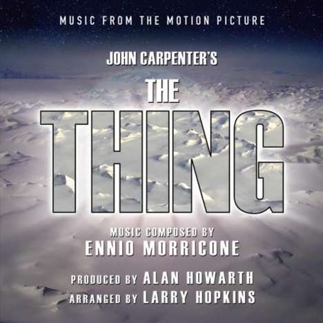 Ennio Morricone (1928-2020): Filmmusik: The Thing: Music From The Motion Picture, CD