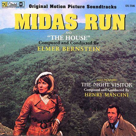 Filmmusik: Midas Run/The House / The Night Visitor, CD