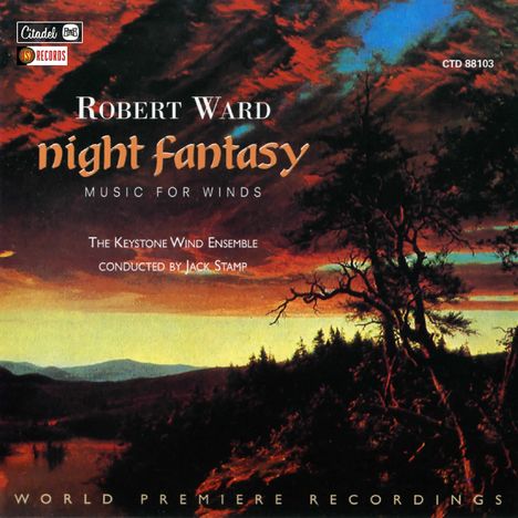 Robert Ward (1917-2013): Musik für Bläser, CD