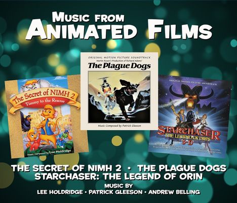 Music From Animated Films, 3 CDs