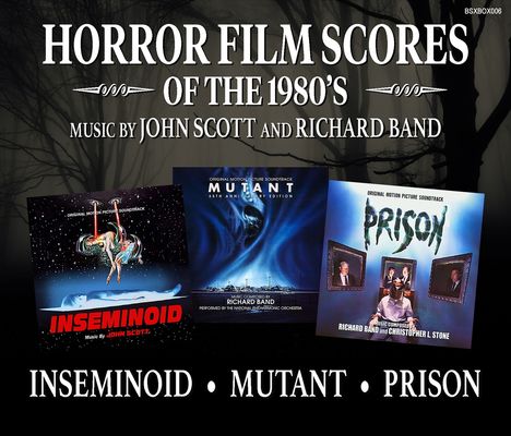 Filmmusik: Horror Film Scores of the 1980's, 3 CDs