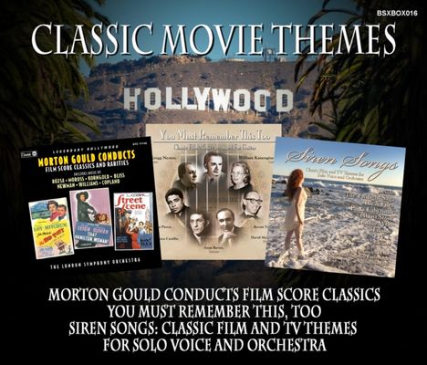 Filmmusik: Classic Movie Themes Collection (Limited Edition), 3 CDs