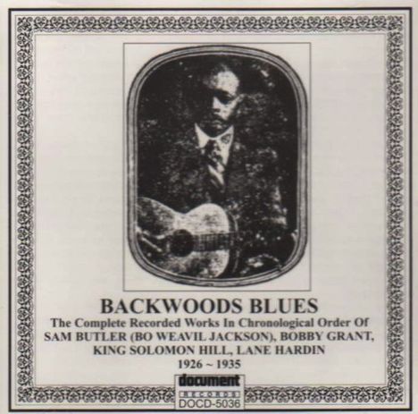 Blues: Backwoods / Various: Blues: Backwoods / Various, CD