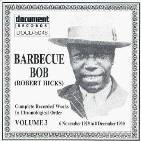 Barbecue Bob: Barbecue Bob Vol 3 1929, CD