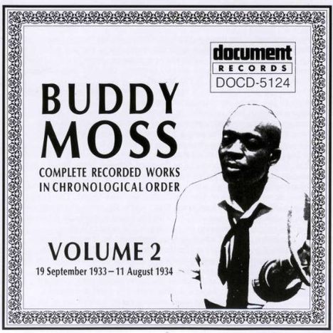 Buddy Moss: Vol. 2-(1933-34), CD