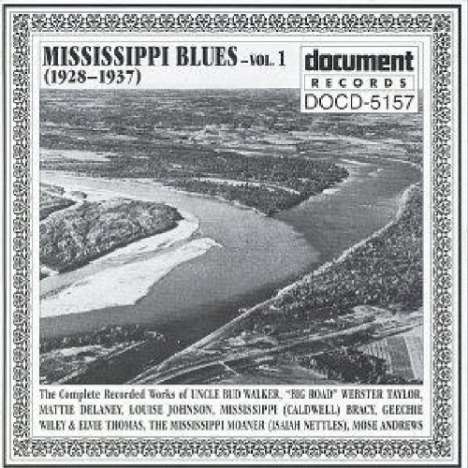 Mississippi Blues 1928-1937, CD