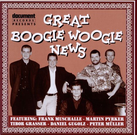 Great Boogie Woogie News, CD