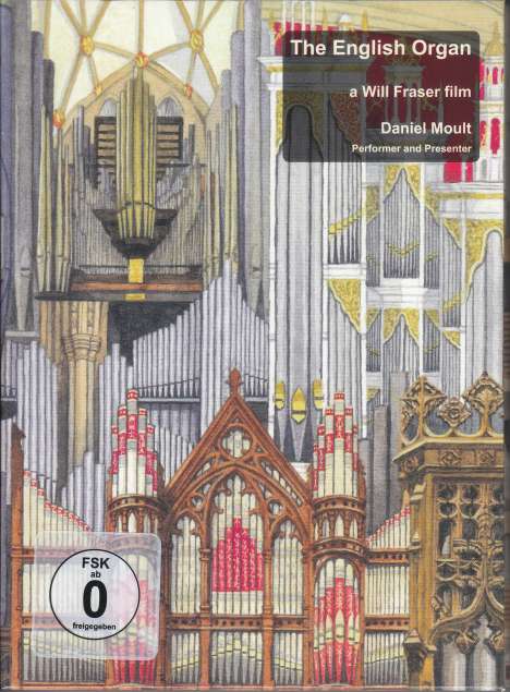 The English Organ, 4 DVDs und 3 CDs