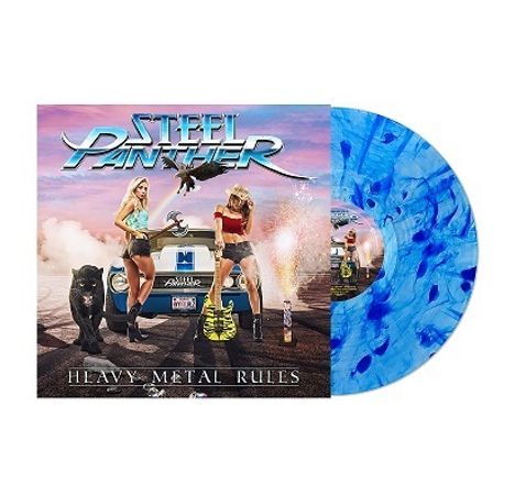 Steel Panther: Heavy Metal Rules (Blue Vinyl), LP