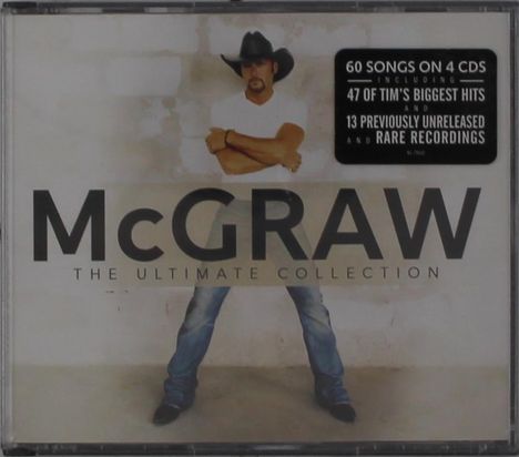 Tim McGraw: The Ultimate Collection, 4 CDs