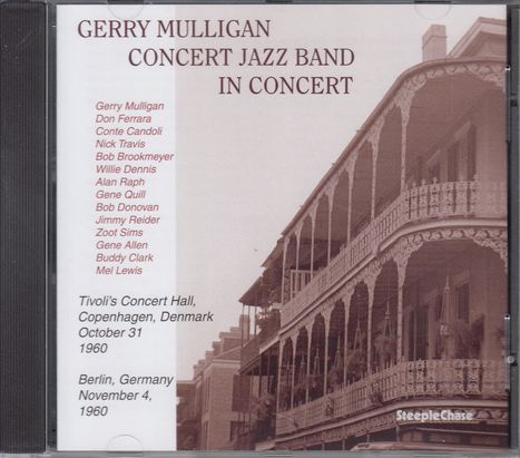 Gerry Mulligan (1927-1996): Gerry Mulligan Concert Jazz Band, CD