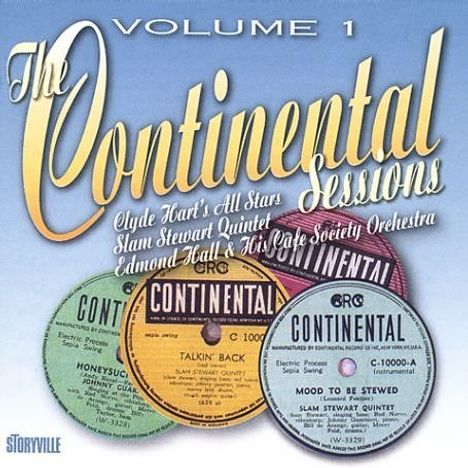 Jazz Sampler: The Continental Sessions Vol.1, CD
