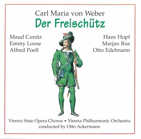Carl Maria von Weber (1786-1826): Der Freischütz, 2 CDs