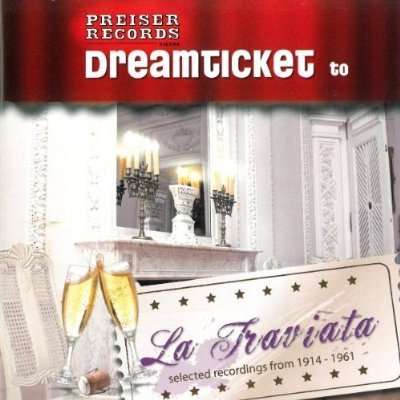 Dreamticket to La Traviata, CD