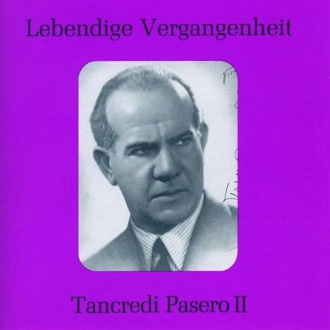 Tancredi Pasero singt Arien, CD