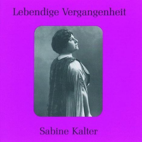 Sabine Kalter singt Arien, CD