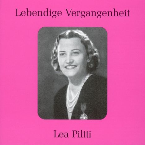 Lea Piltti singt Arien &amp; Lieder, CD