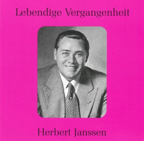 Herbert Janssen singt Arien, CD