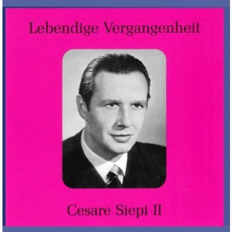 Cesare Siepi singt Arien &amp; Lieder, CD