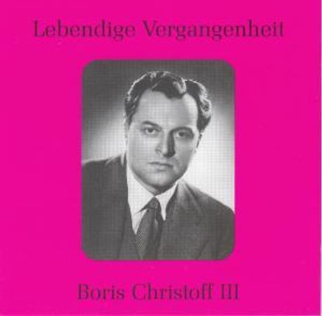 Boris Christoff III, CD
